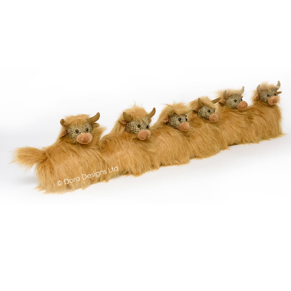 Traditional Angus Senior Cow Draught Excluder Dora Designs