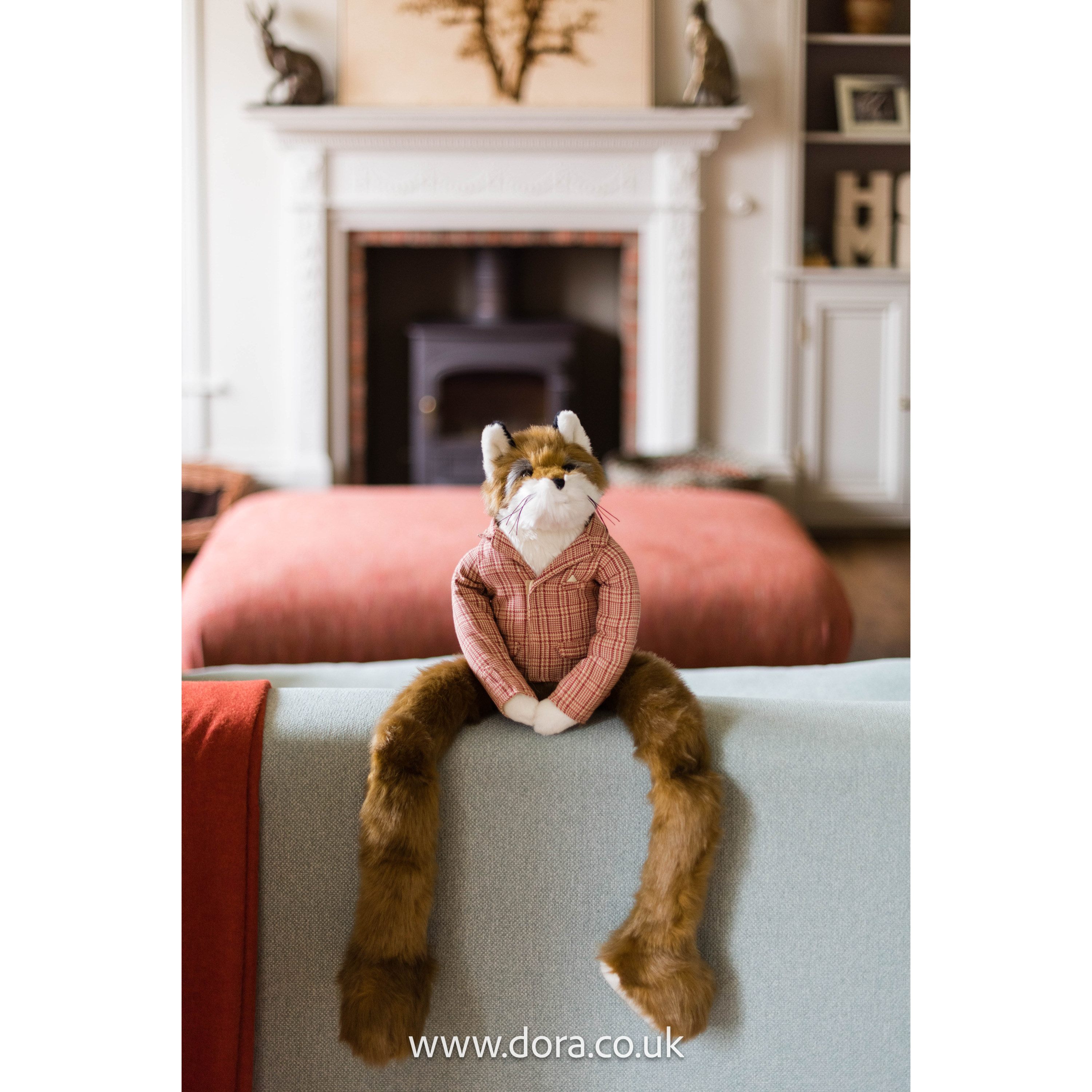 Marcus Fielding Fox Draught Excluder Dora Designs
