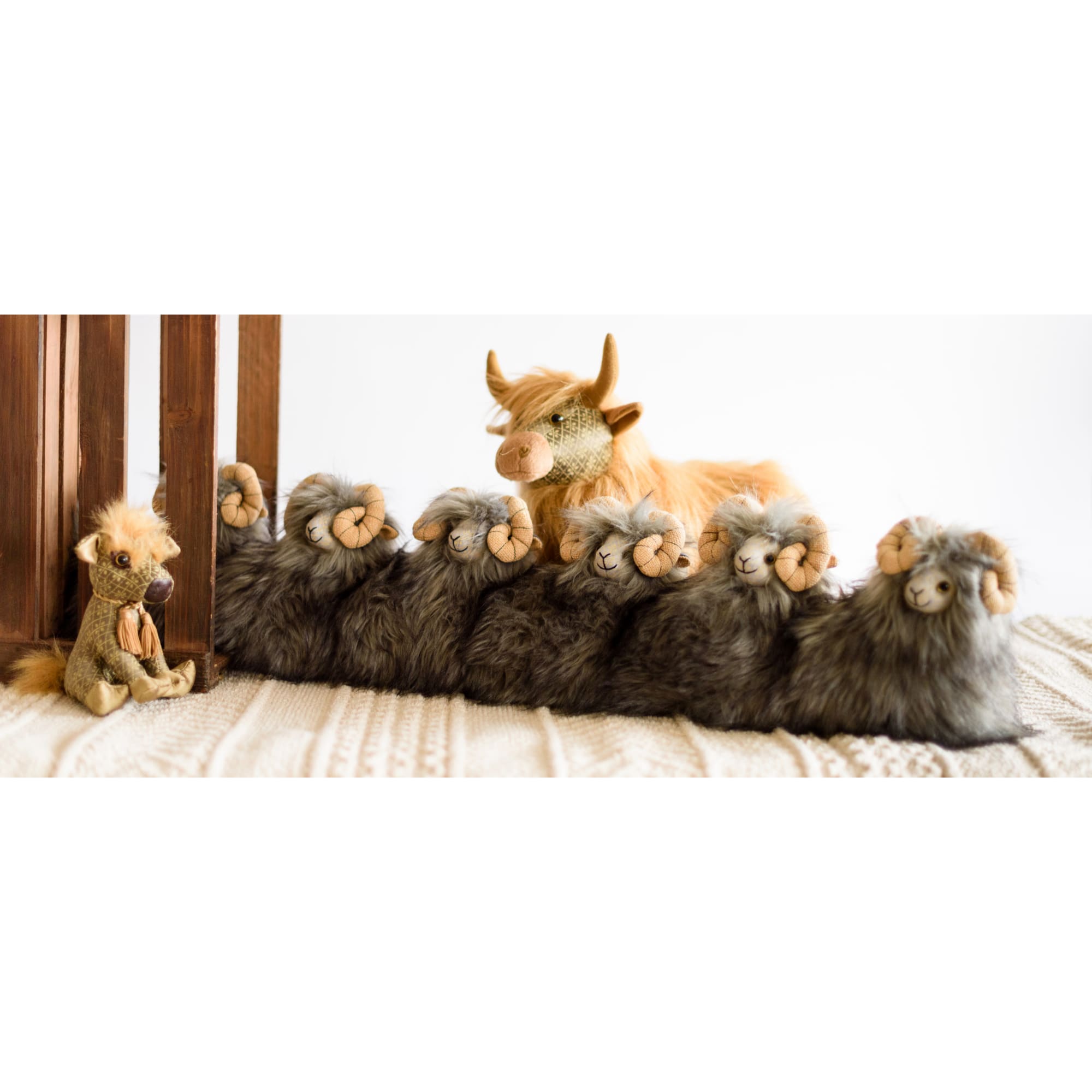 Posh Flock Of Sheep Senior Draught Excluder Dora Designs