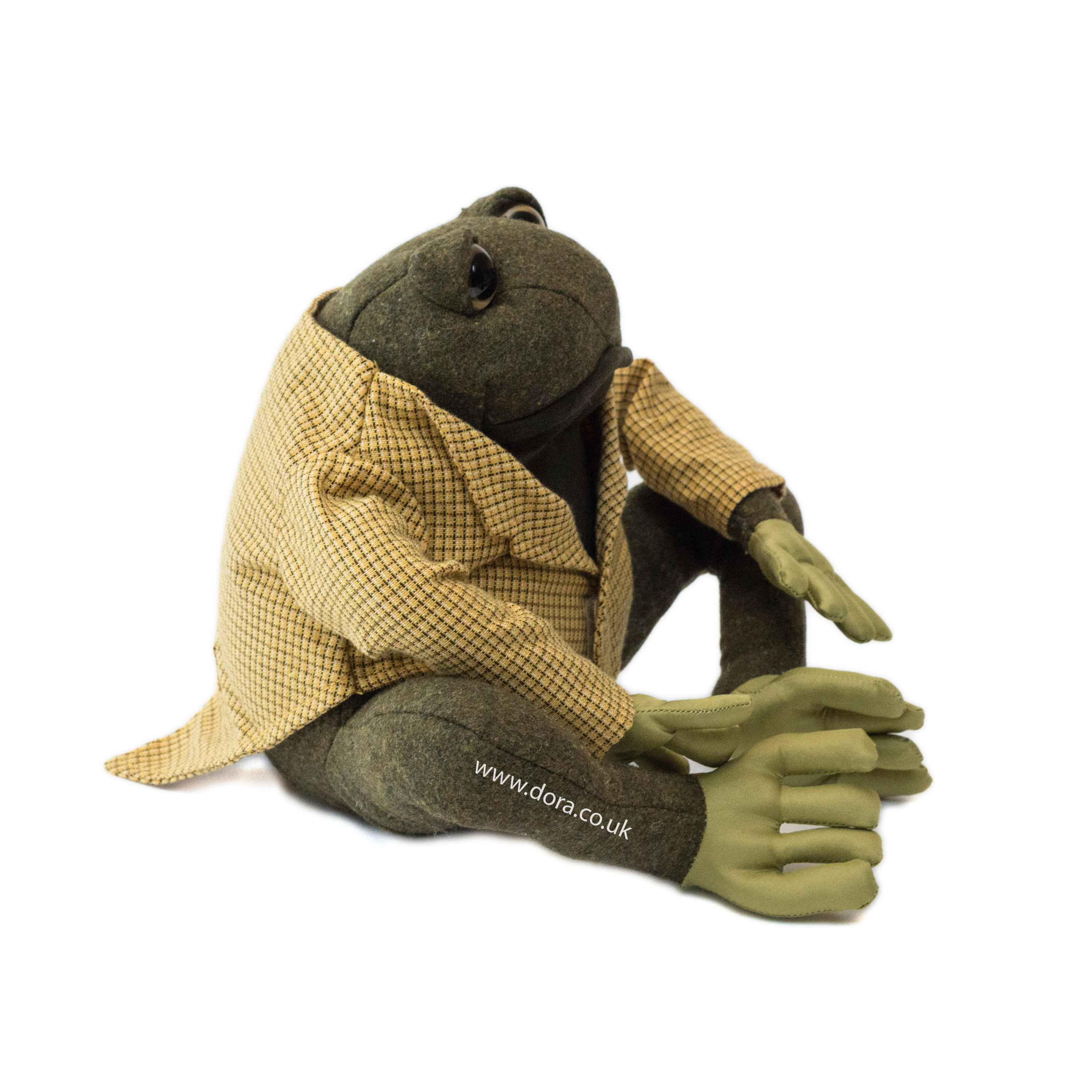 Lionel Armstrong Frog Doorstop by Dora Designs