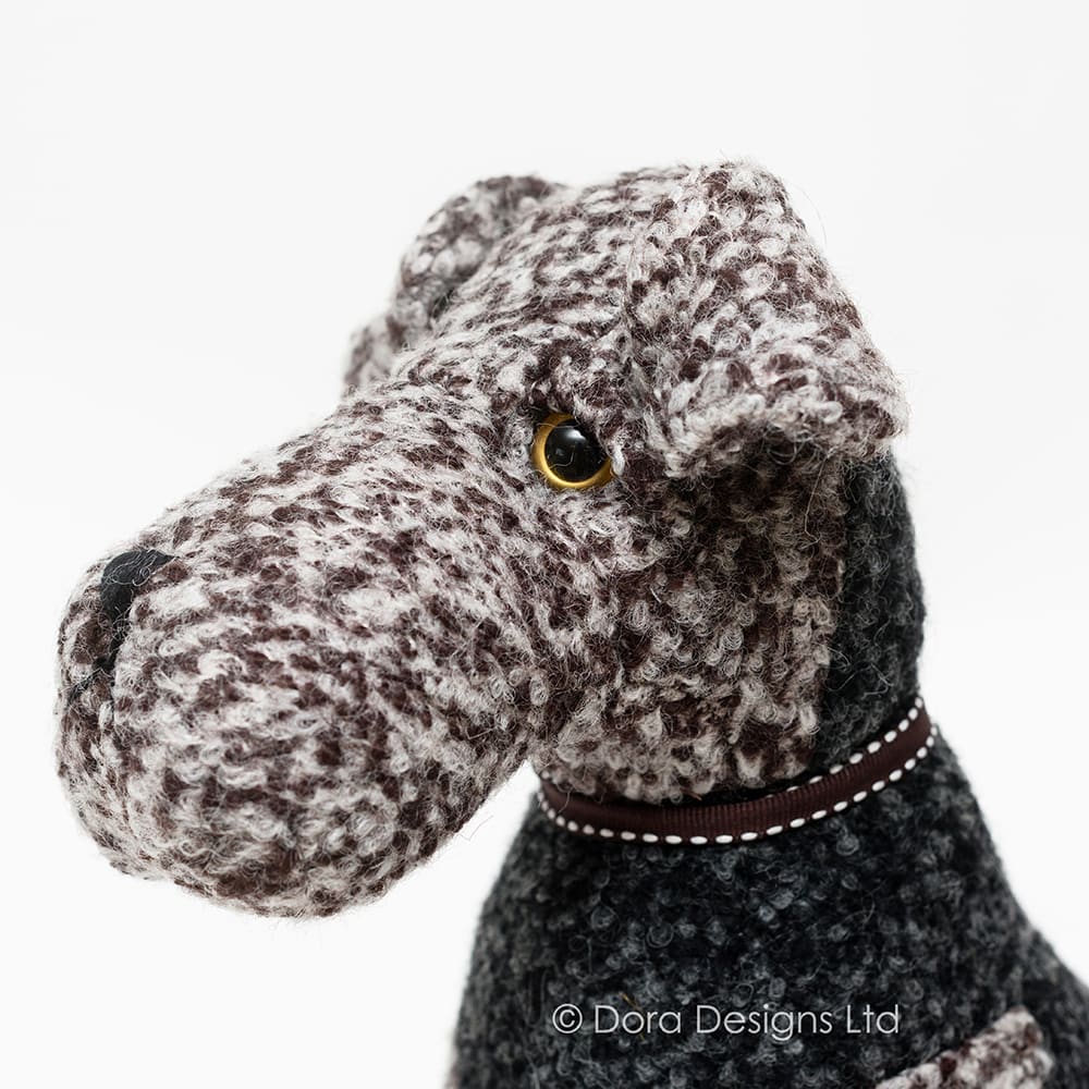 Alfie Airedale Dog Doorstop by Dora Designs