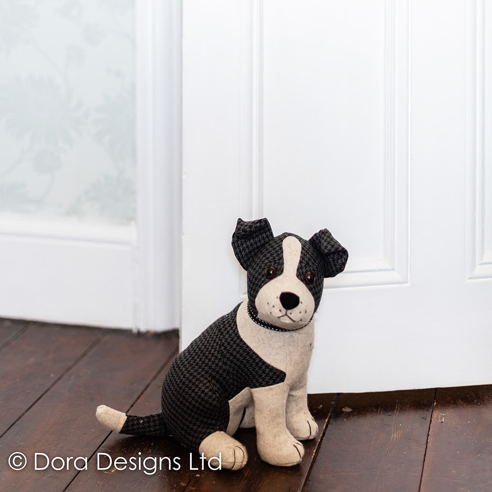Jett the Collie Dog Doorstop by Dora Designs