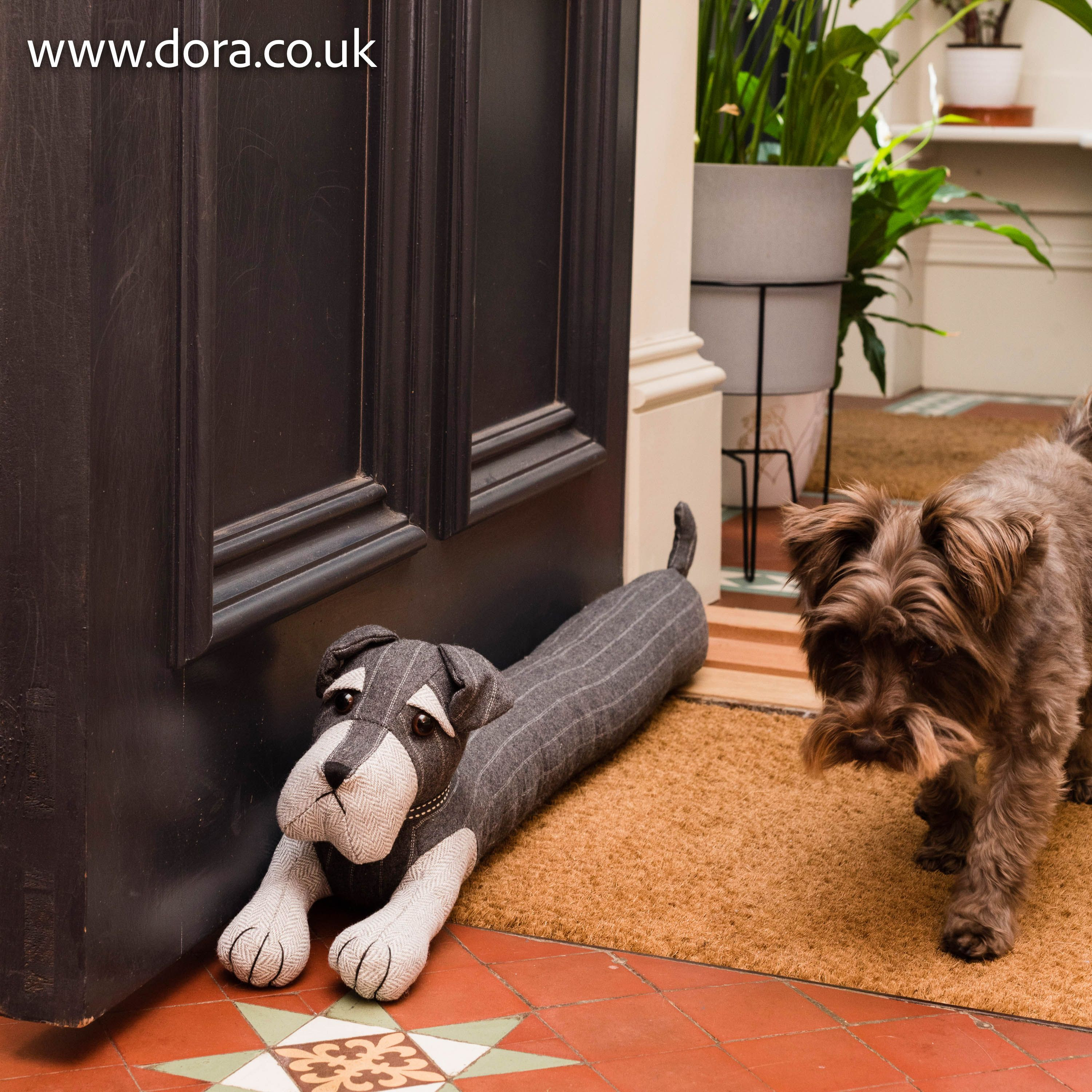 Dora Designs Schnauzer Senior Draught Excluder at Eric Kelly blog