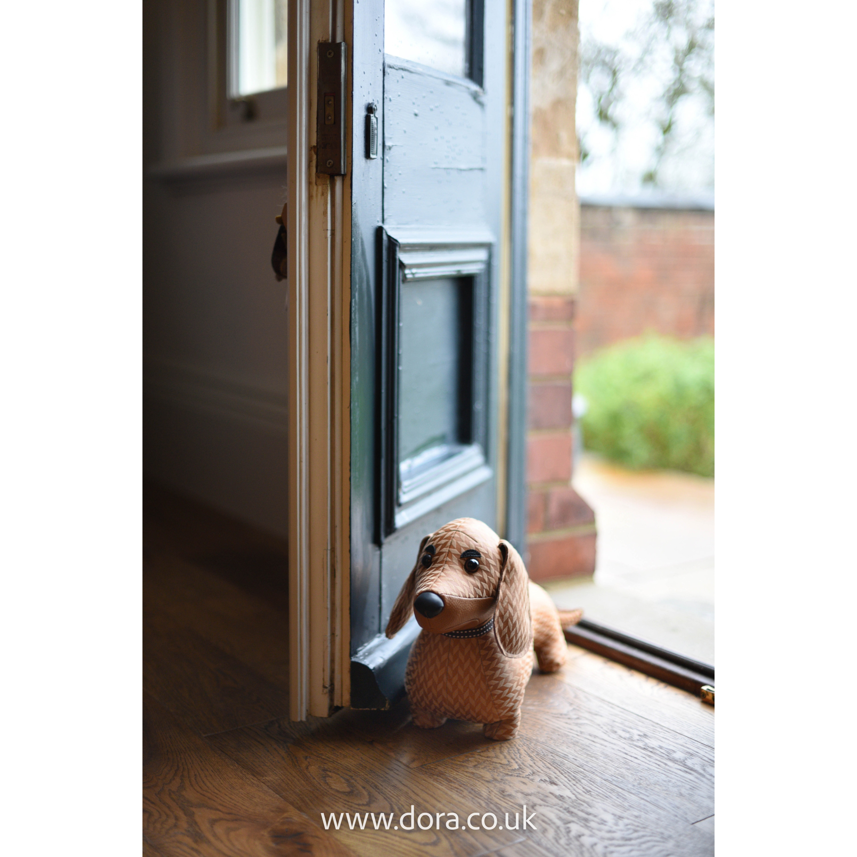Monty Dachshund Doorstop