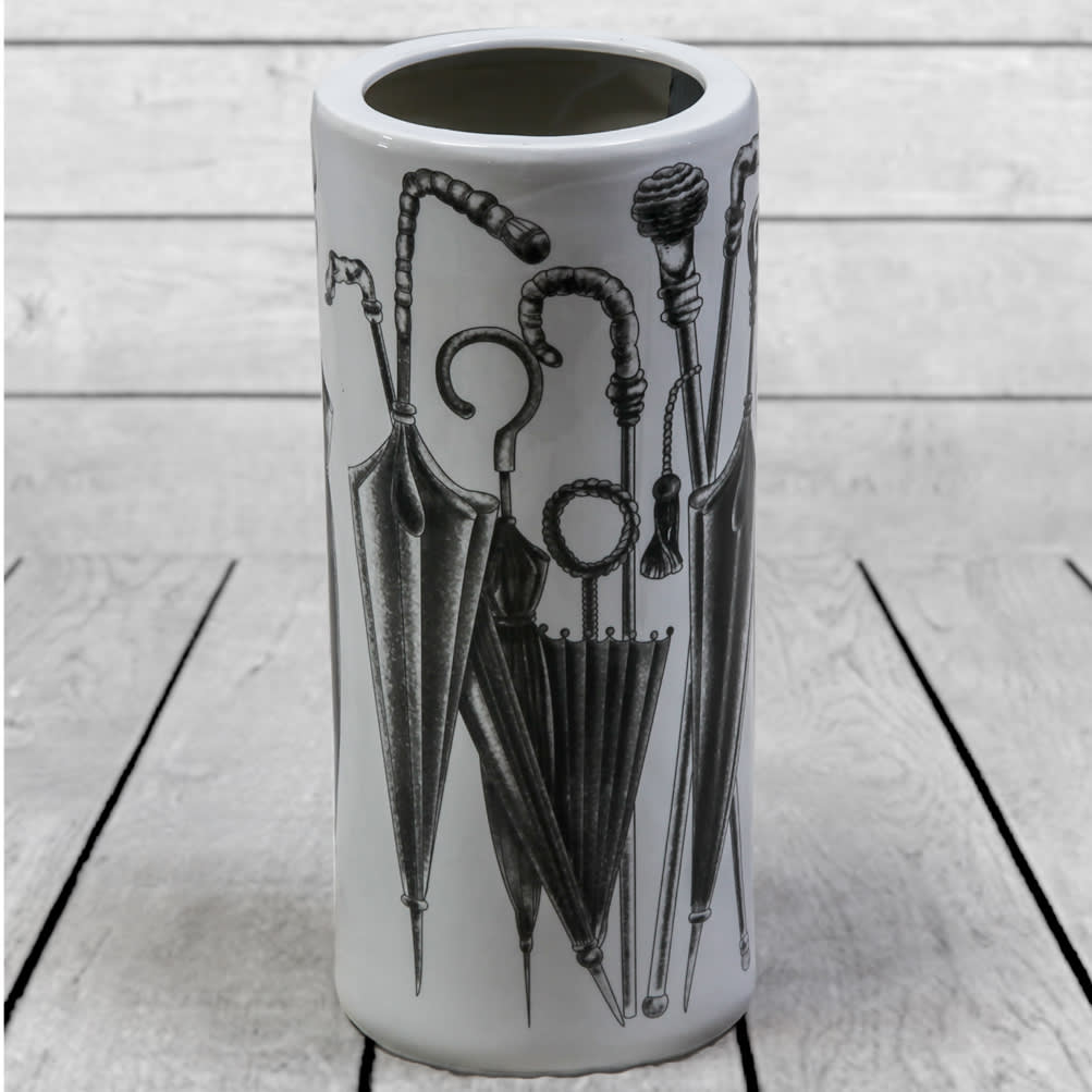 White Ceramic Umbrella Stand
