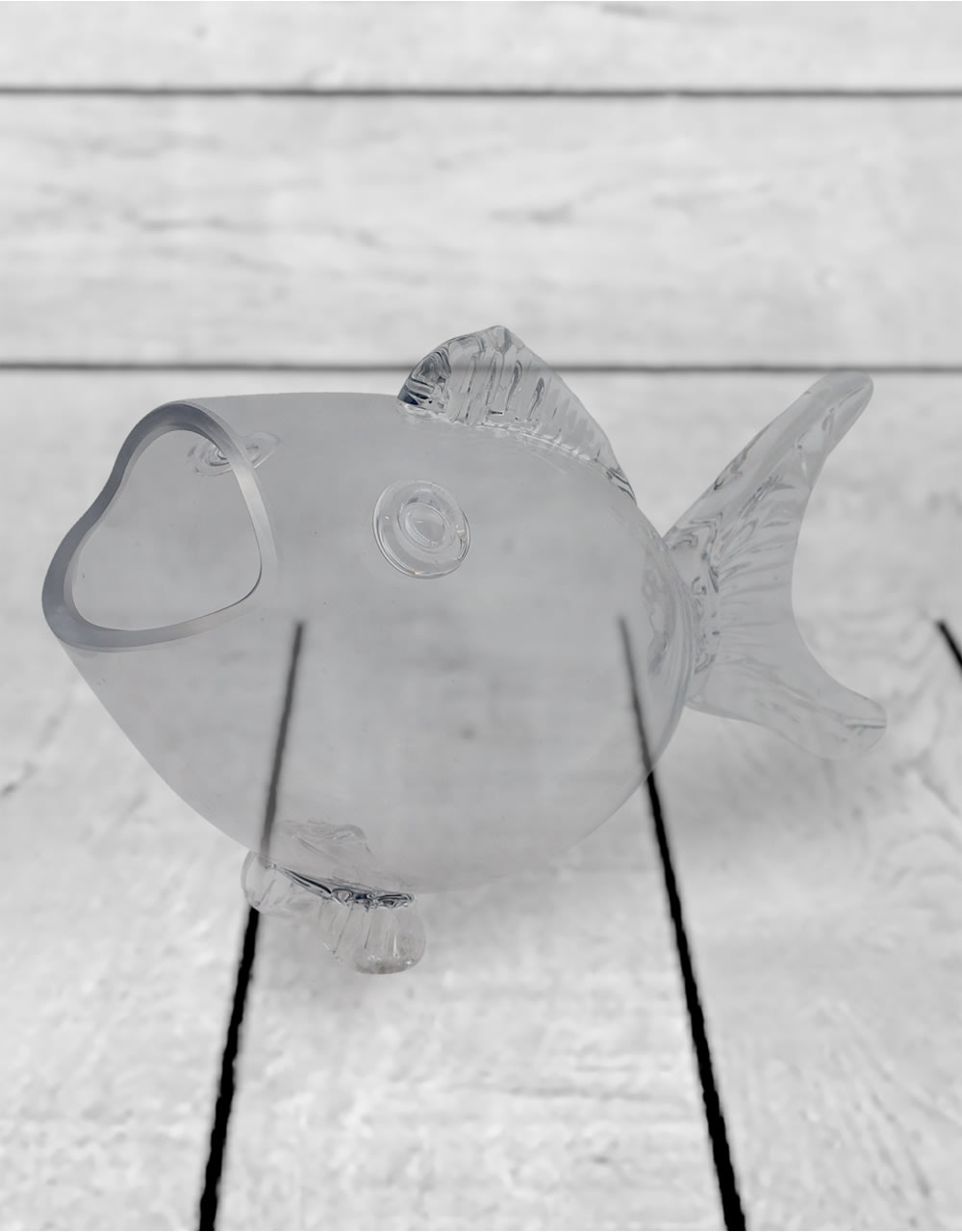 Small Glass Fish Shaped Bowl