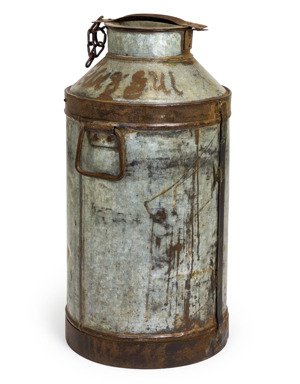 Upcycled Metal Milk Urn