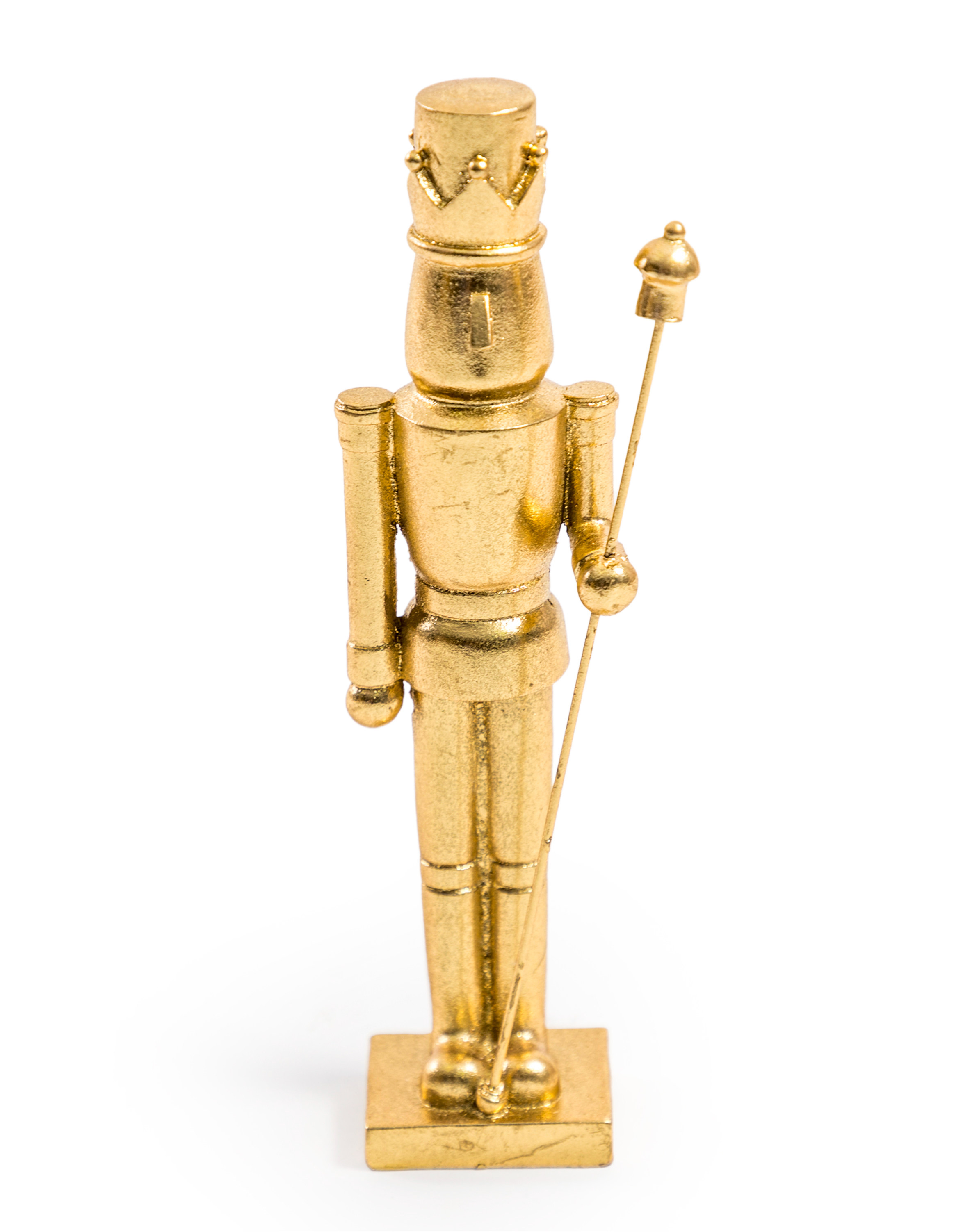 Gold "Royal Nutcracker" Ornament
