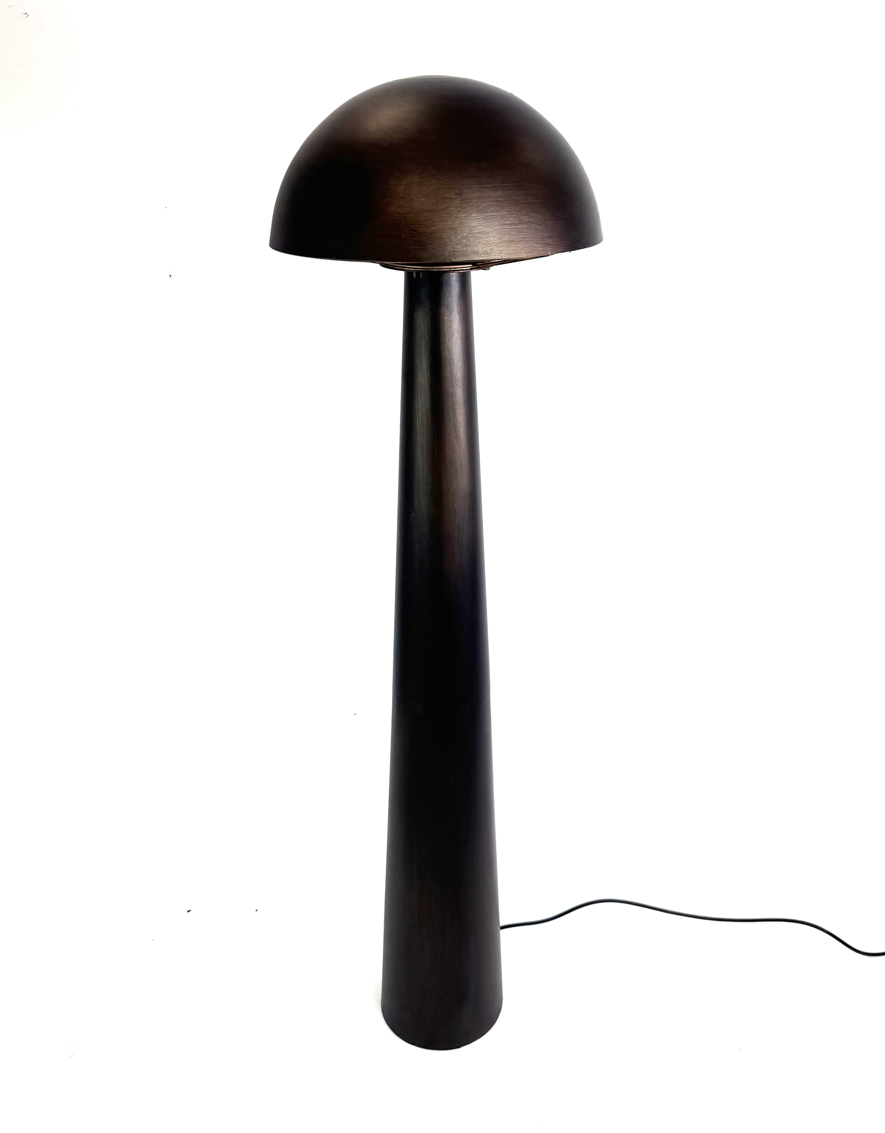Antique Bronze Large Mushroom Floor Lamp — free download