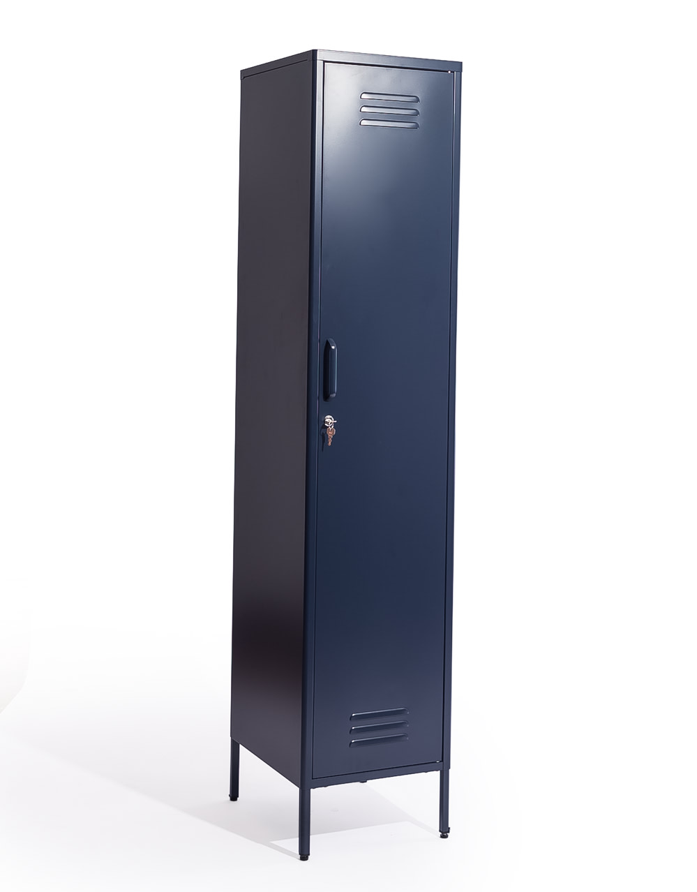 S024 Locker Tall Steel Metal Locker in Navy Blue