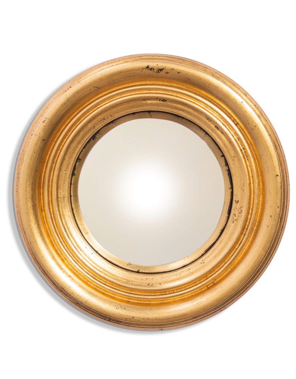 Round Black 25cm Convex Mirror