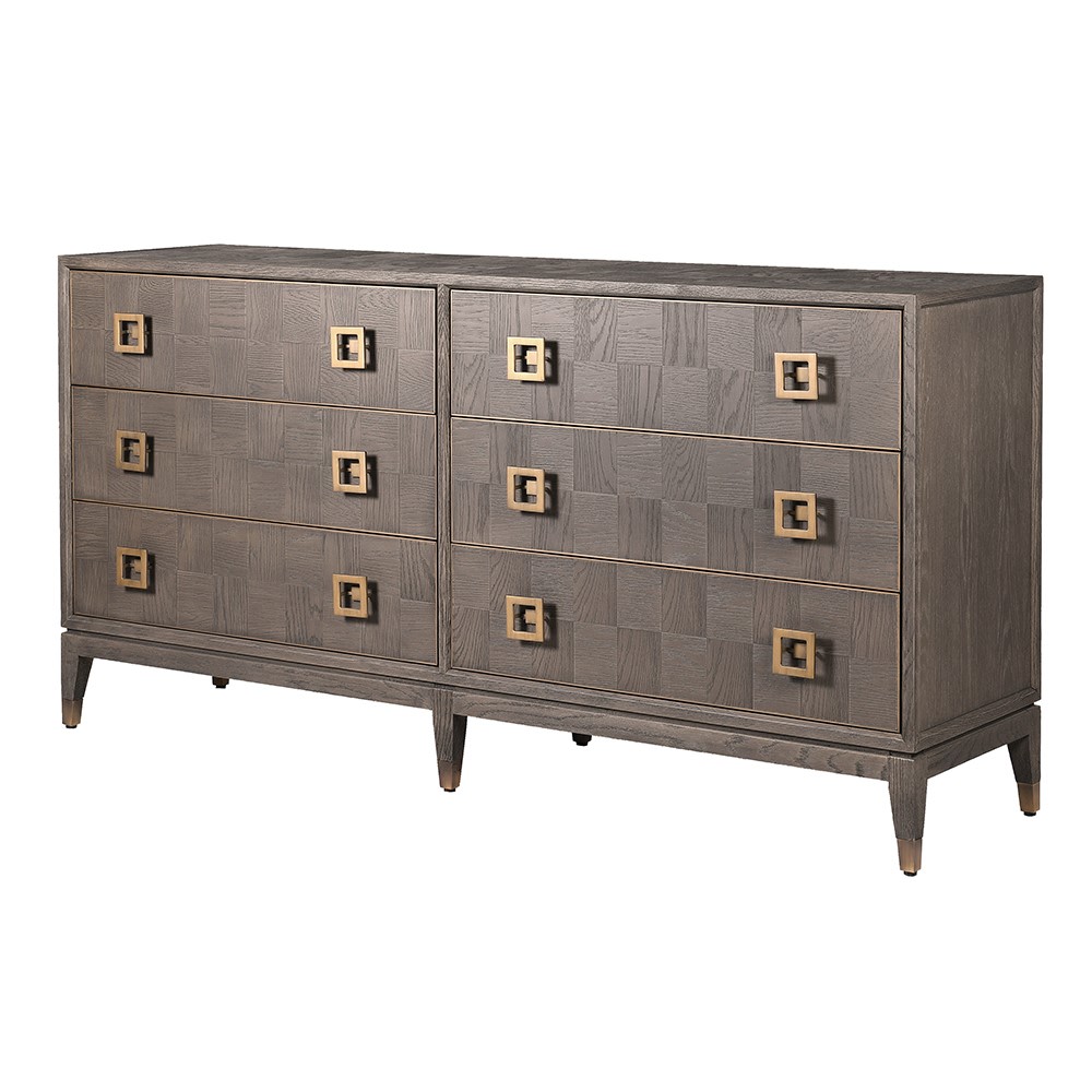 Astor Squares Large Chest of Drawers from the Boho Furniture Collection