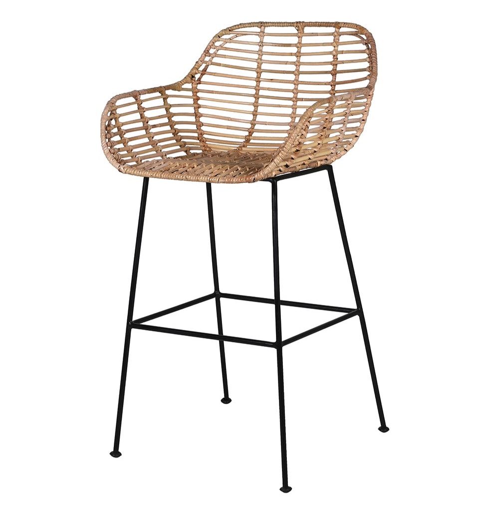 Rattan Breakfast Bar Stool Nicky Cornell