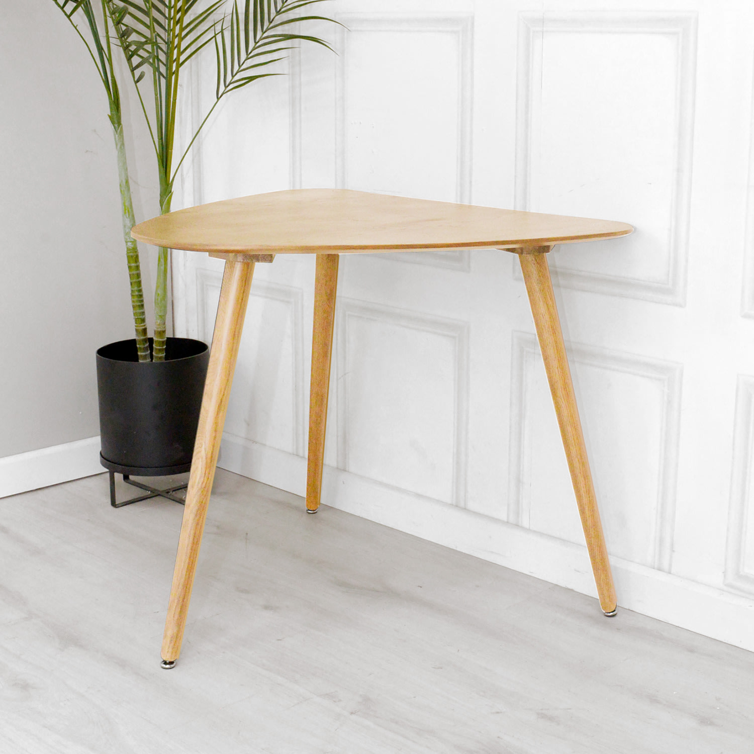 Hatfield Natural Wooden Small Oval Dining Table by Gallery Direct