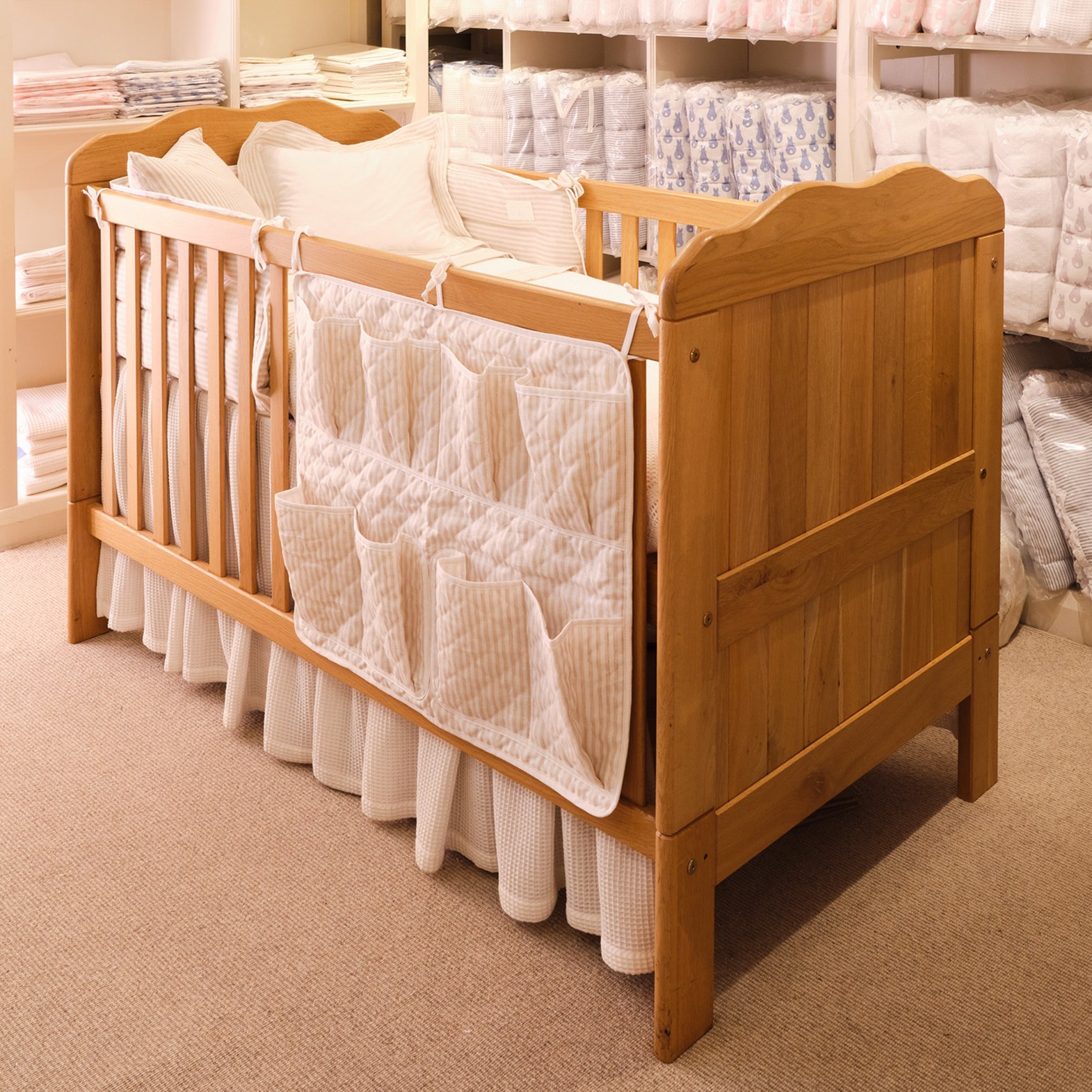 Cot Bed Oak