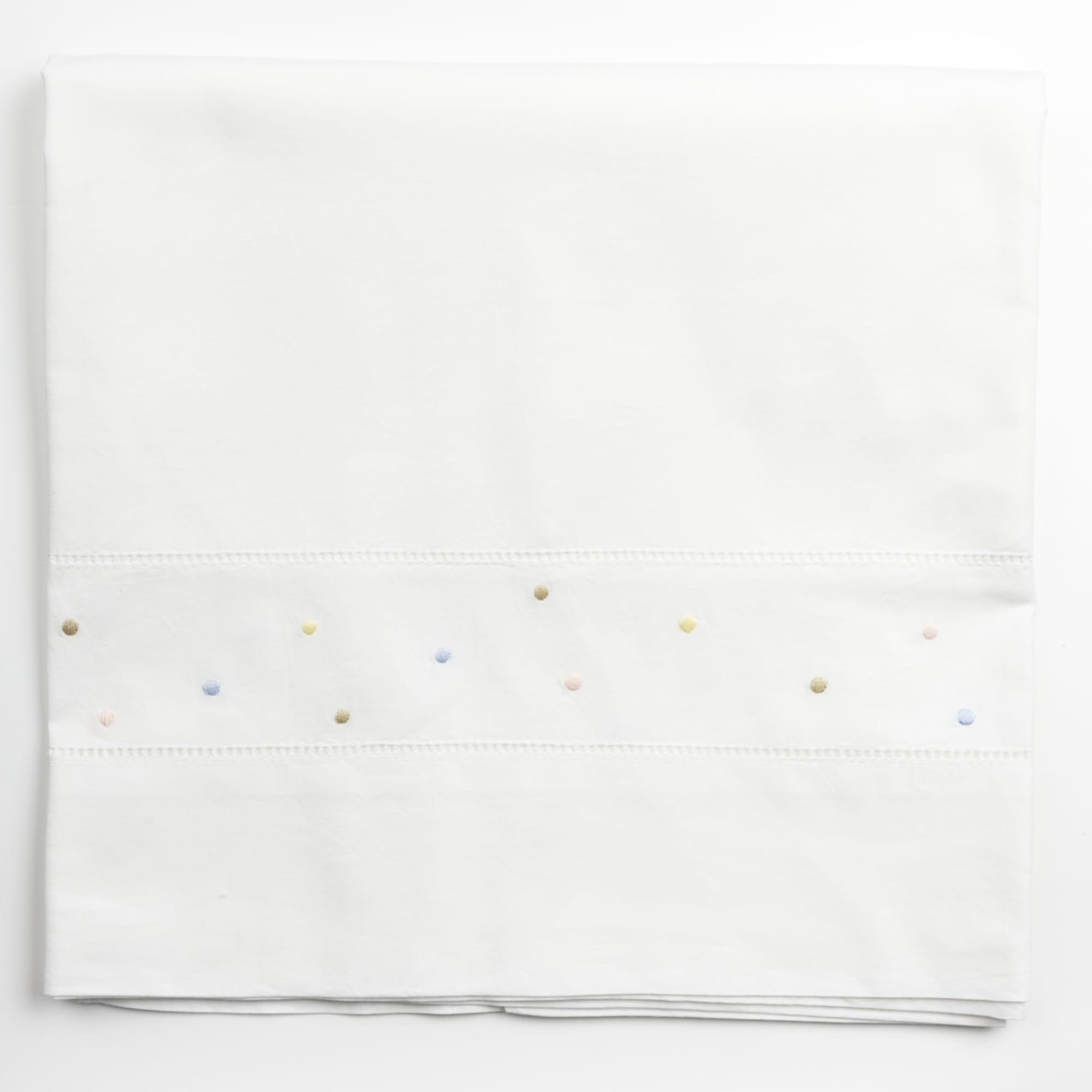 Cot Bed Sheet Polka Dot Multi