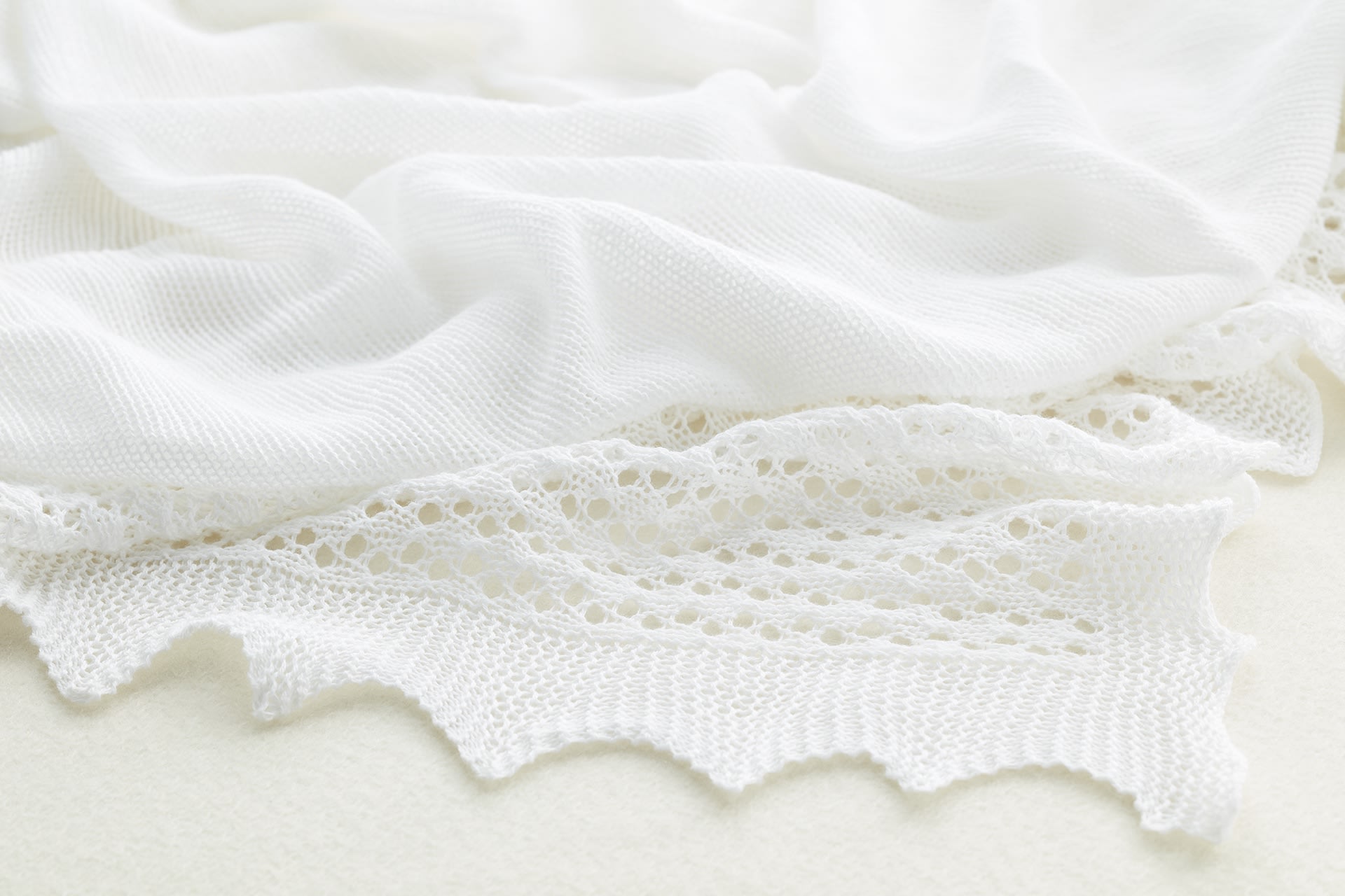 crinkled cotton shawl
