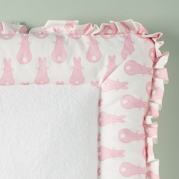 Changing Mat Rabbit Trellis / Pink