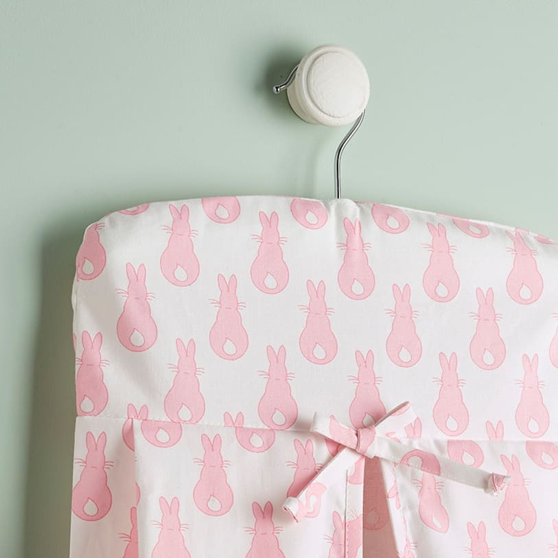 Nappy Stacker Rabbit Trellis / Pink