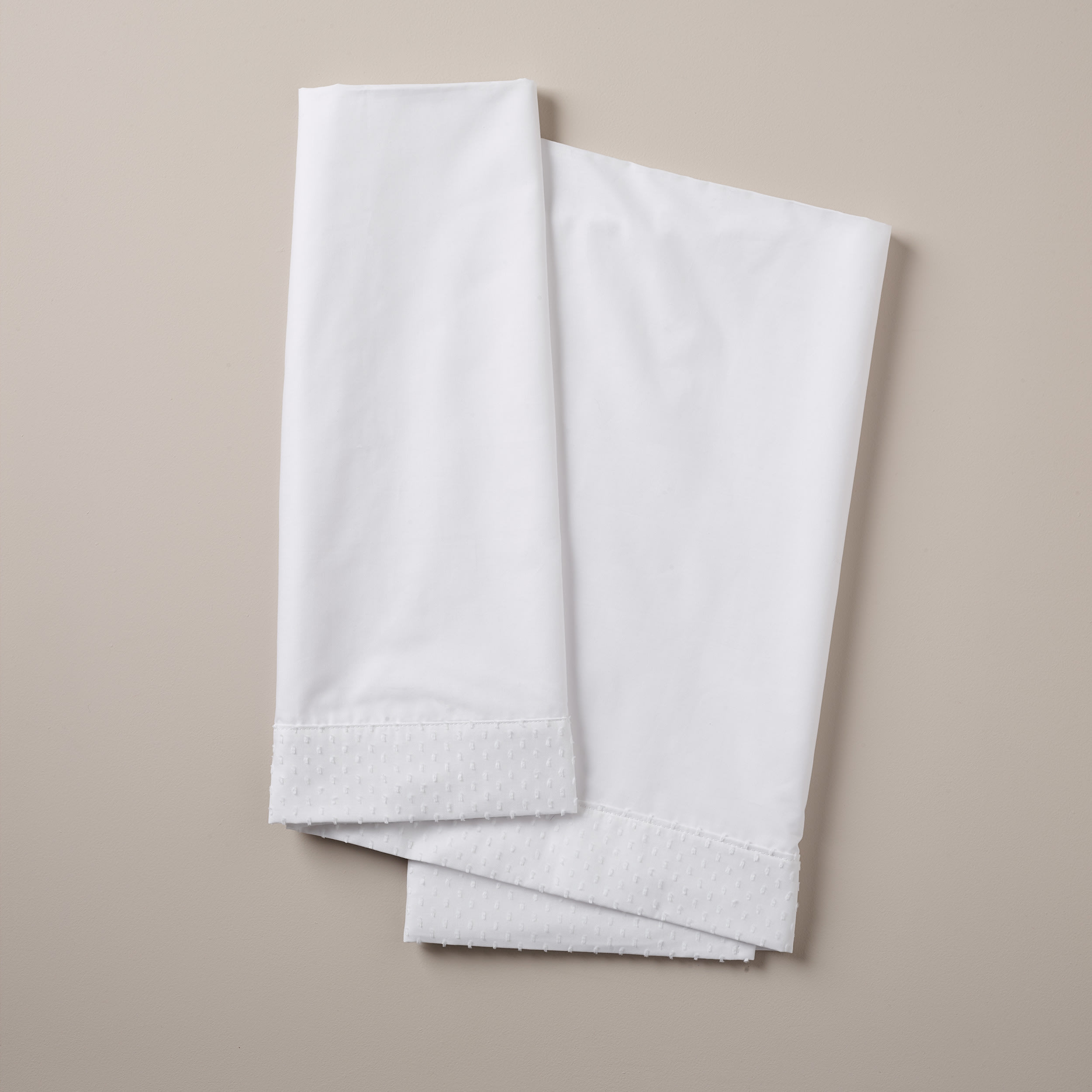 Cot Bed Sheet Voile / White