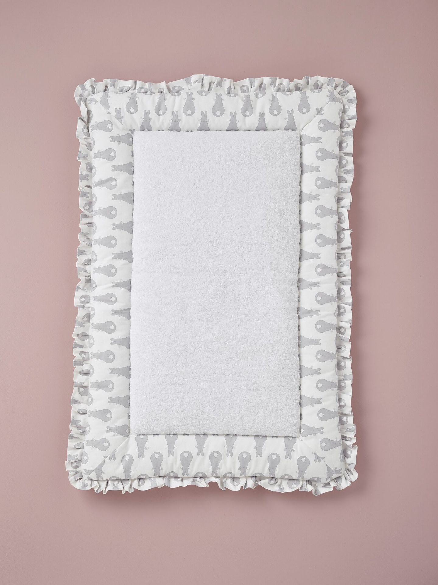 Changing Mat Rabbit Trellis / Grey