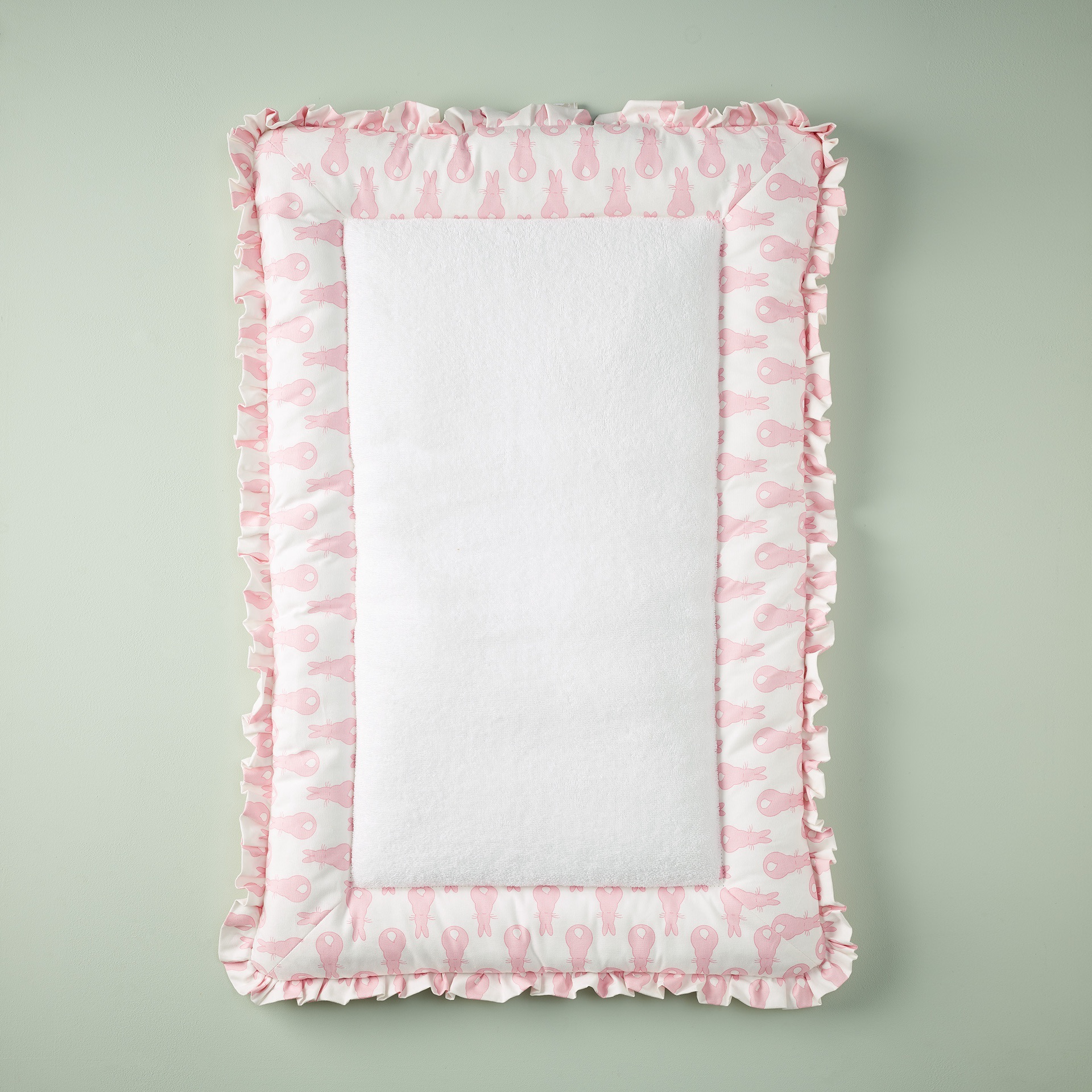 Changing Mat Rabbit Trellis / Pink