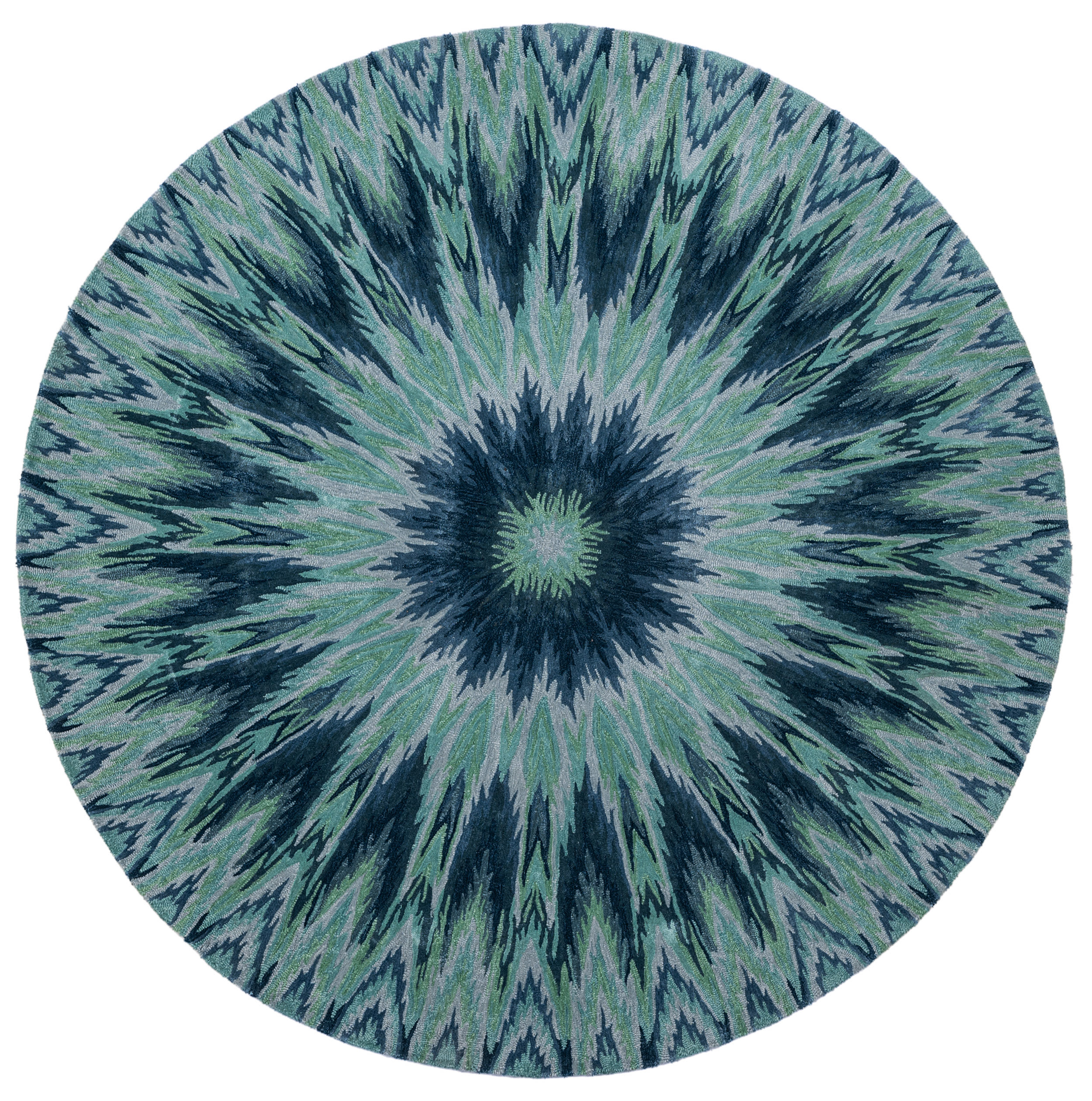 HAND TUFTED RUG 2.00m CIRCLE