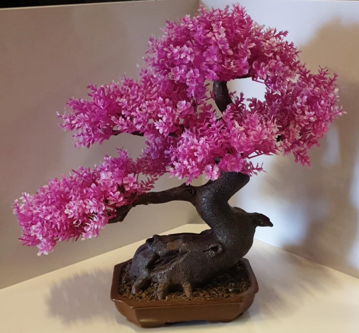 pink bonsai tree