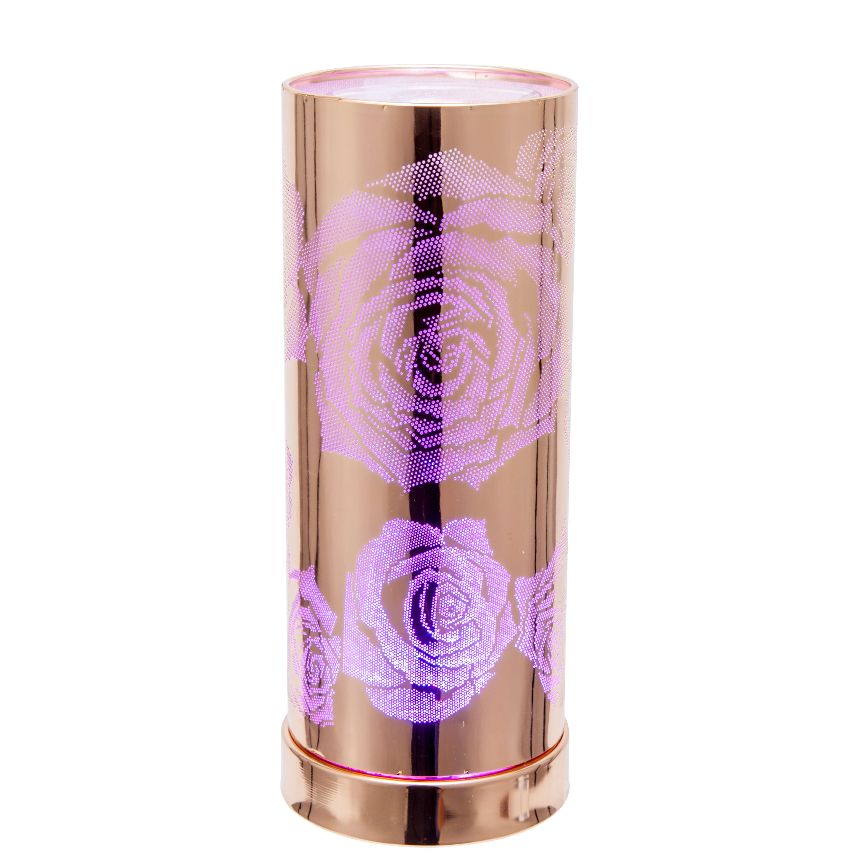 Colour Changing Wax Burner - R. Gold Rose