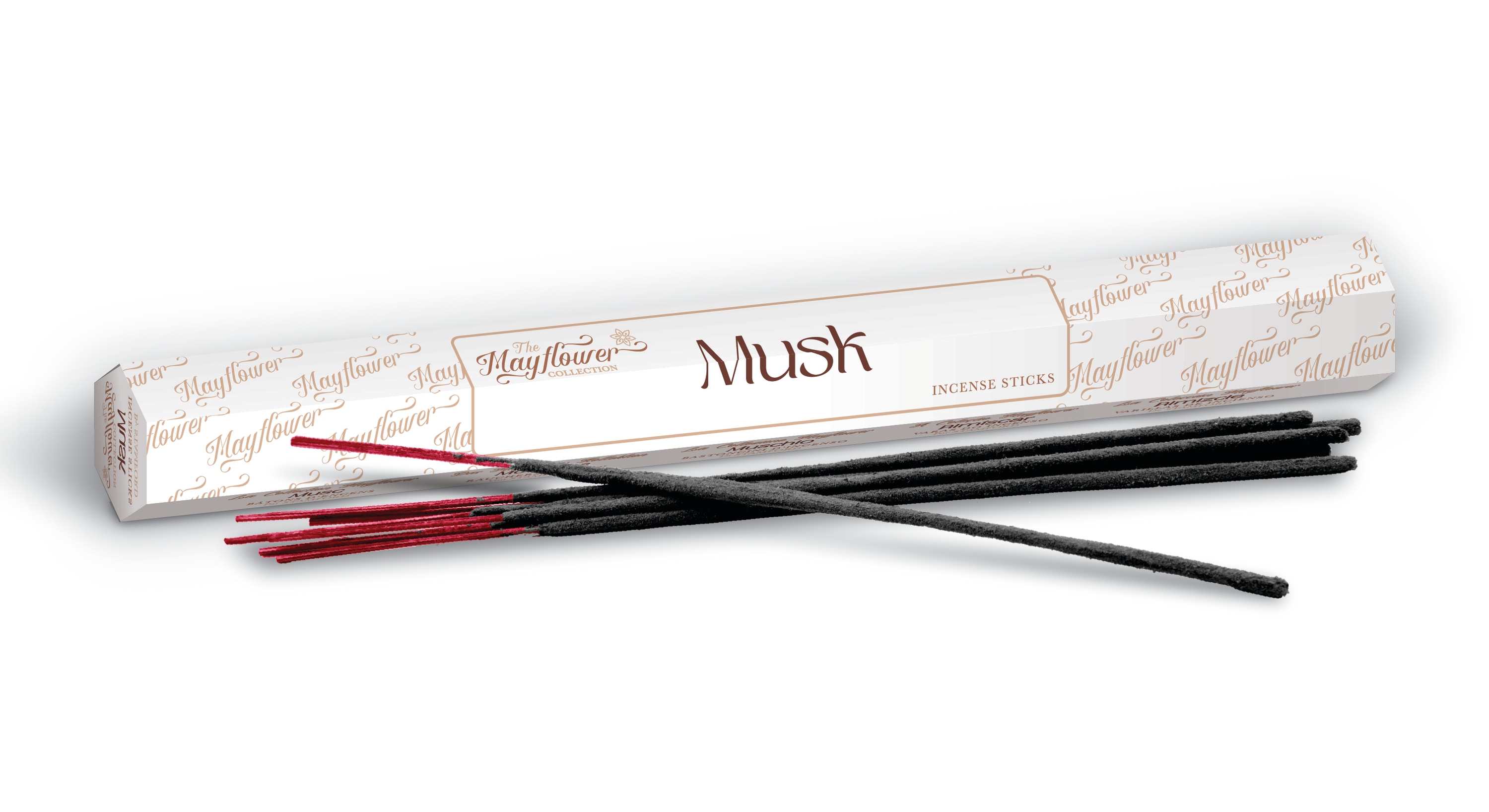 Premium Hex Incense Sticks Musk