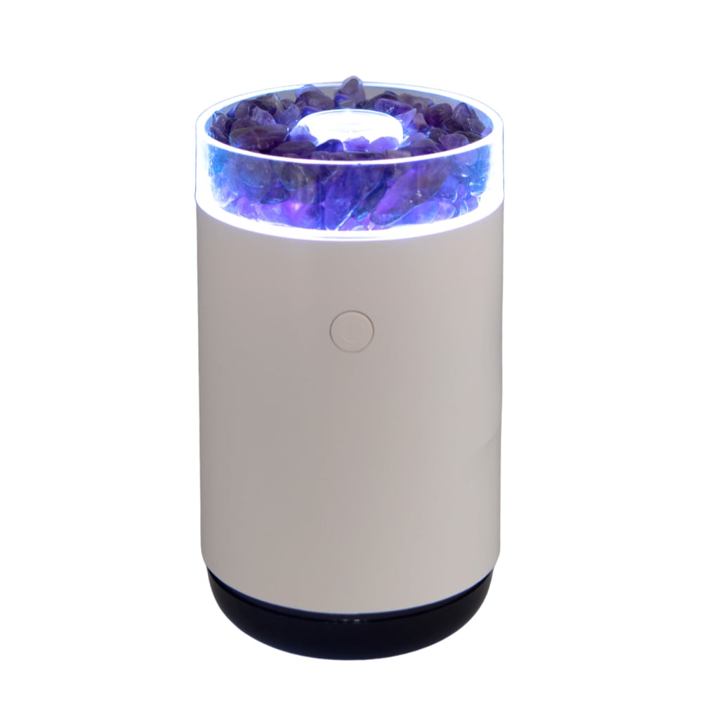Chakra Crystal Diffuser wt Amethyst