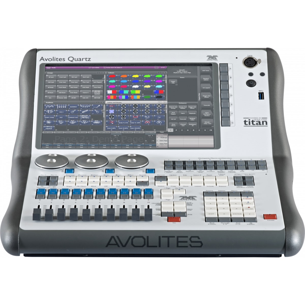 Avolites 31012210 Quartz Titan Lighting & Video Control Console