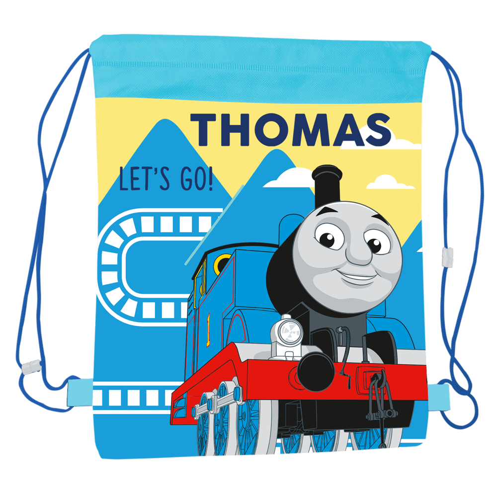 canvas pull string bag