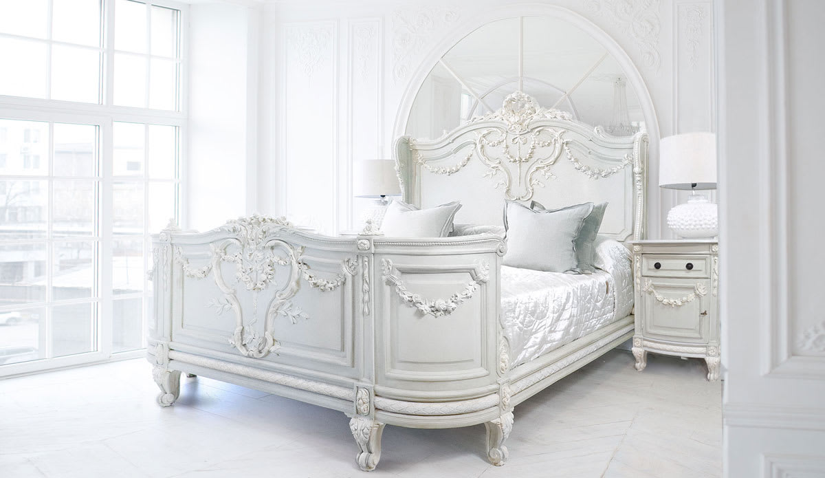 Modern french bedroom decor