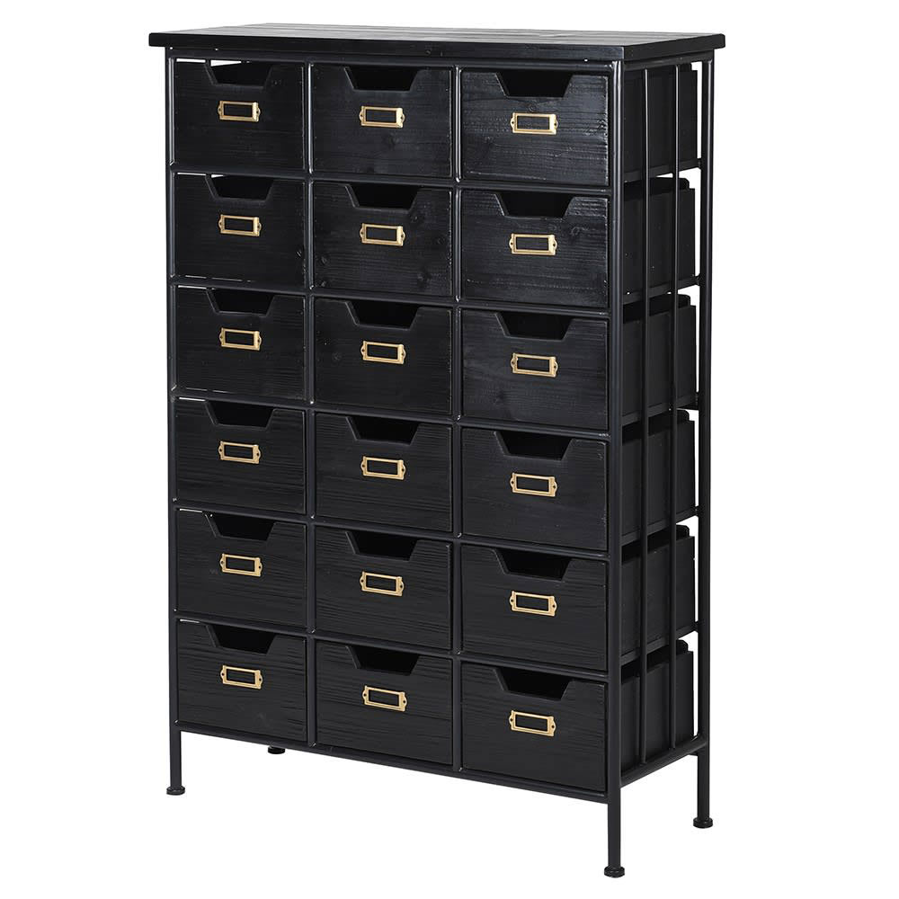 Tall Multi Industrial Chest of Drawers | Nicky Cornell