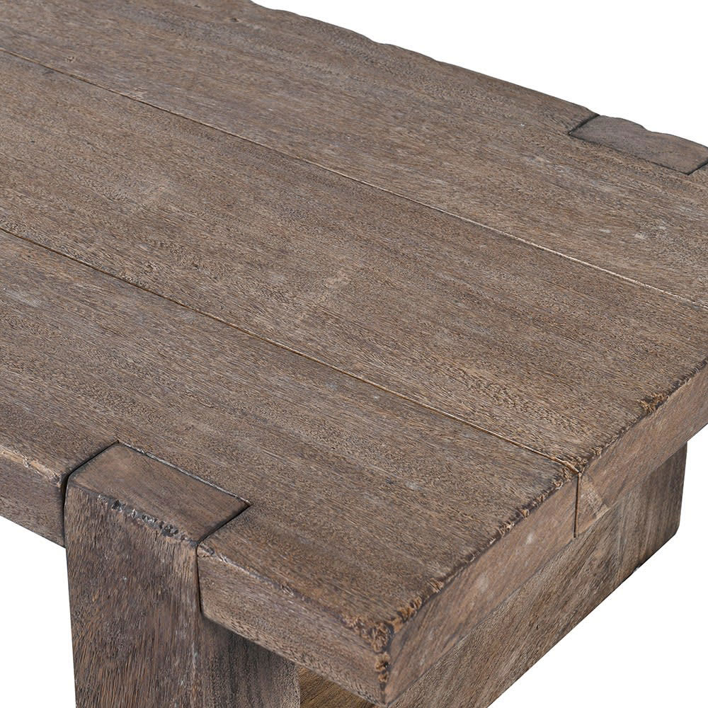 Wooden Block Coffee Table Nicky Cornell