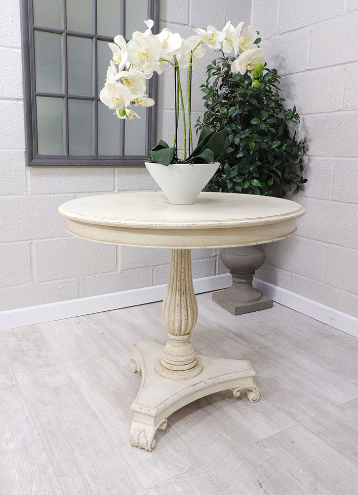 French Style Ivory Small Dining Table | Nicky Cornell