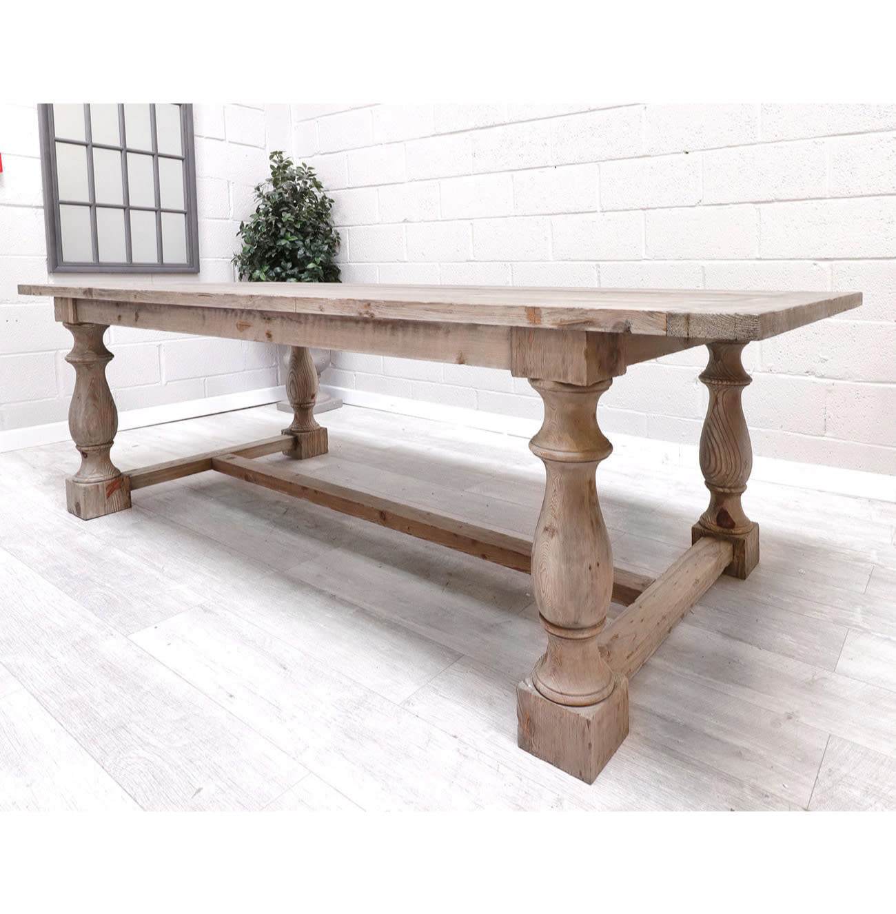 French Style Reclaimed Refectory Dining Table Nicky Cornell