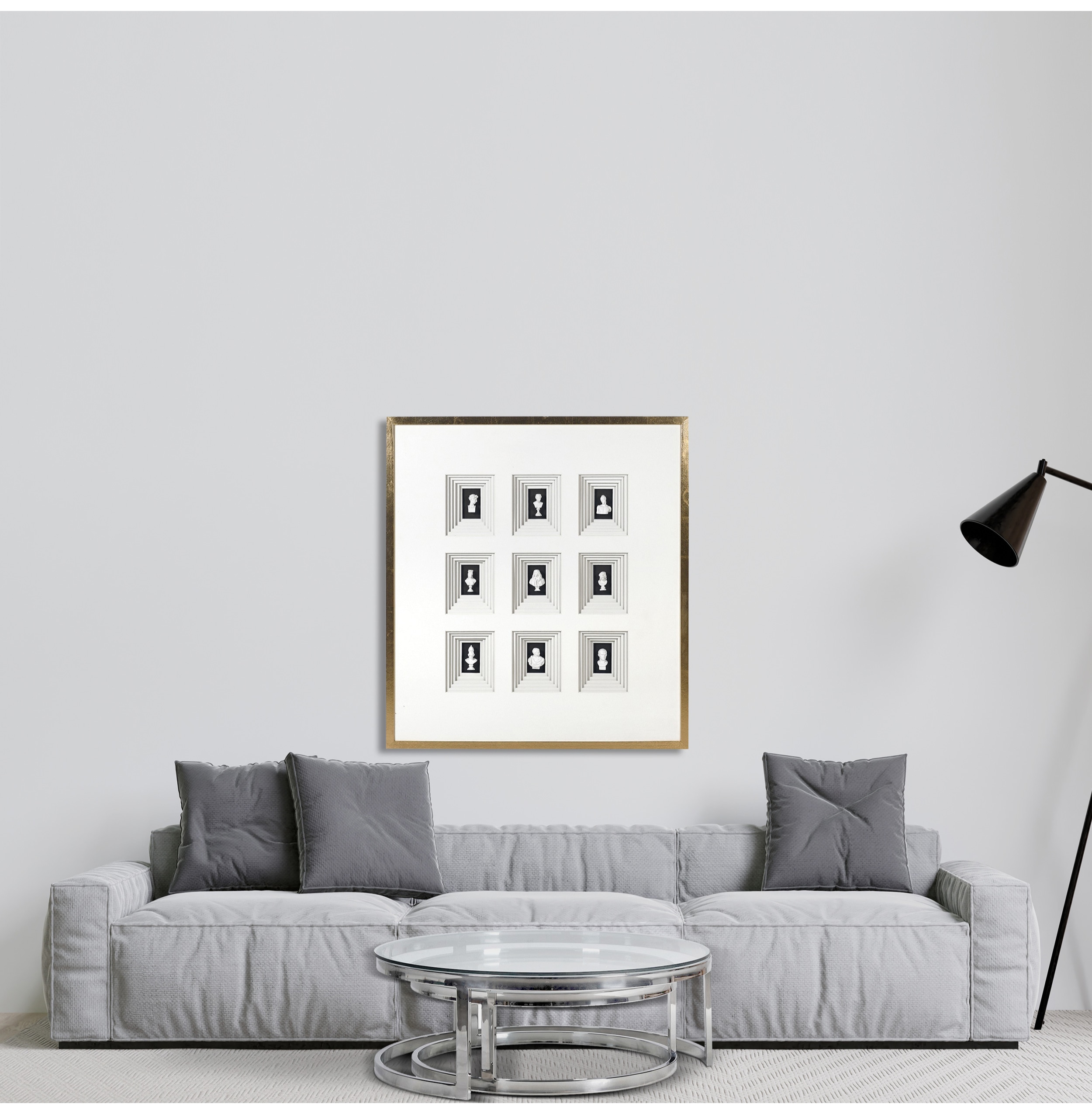 Miniature Busts Wall Art Nicky Cornell