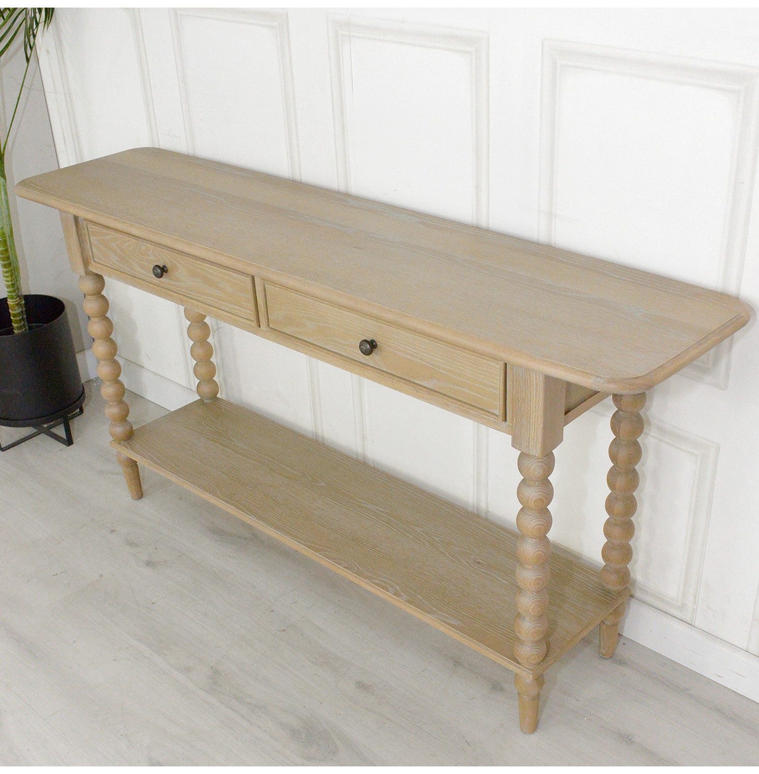 Artisan Wooden Hall Console Table with Drawers by Gallery | Nicky ...