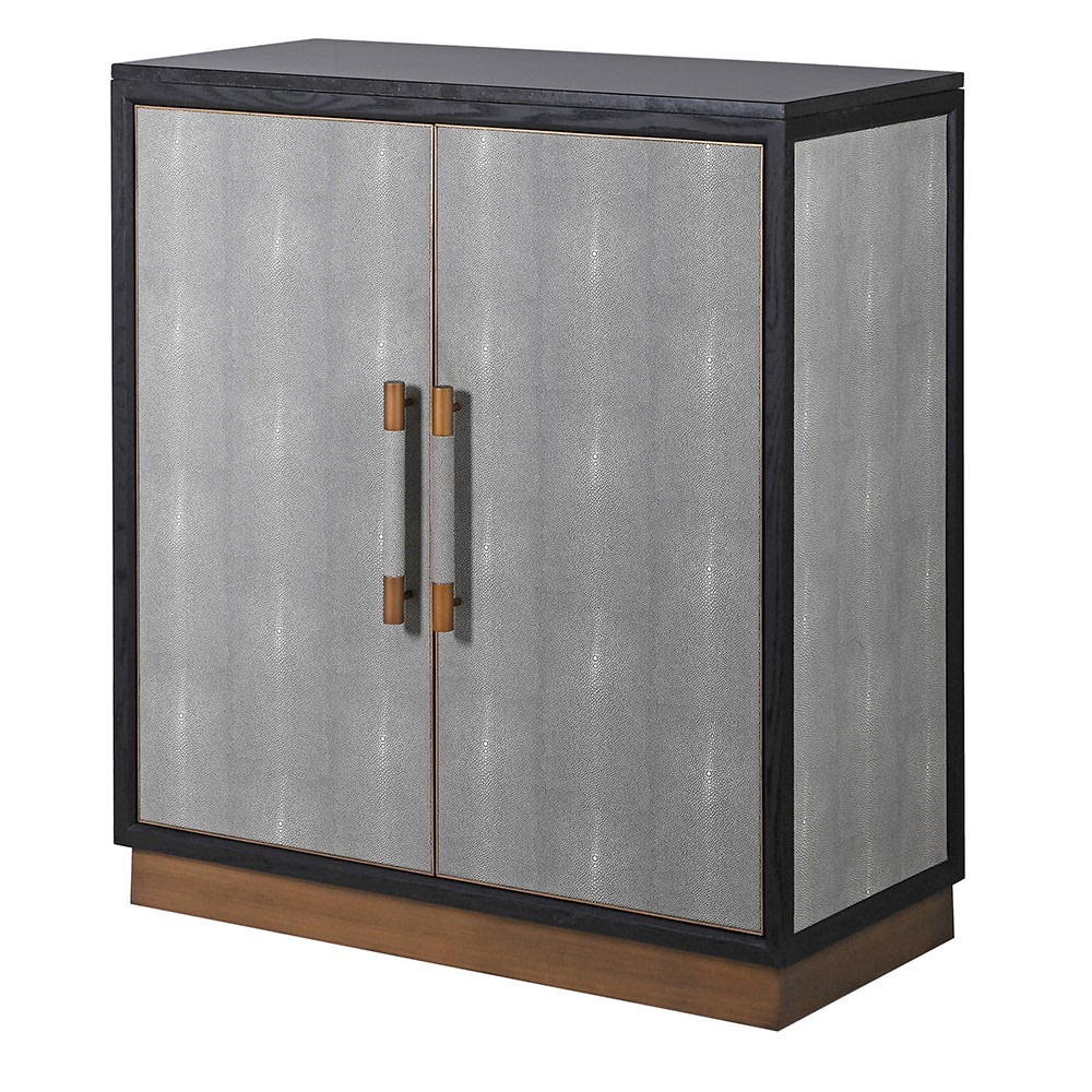 Osaka Grey Kyoto Low Bar Cabinet | Nicky Cornell
