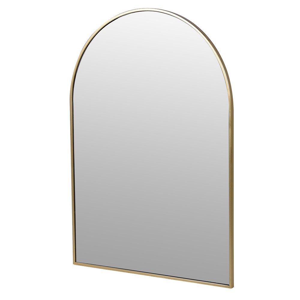 Golden Frame Arch Top Wall Mirror Nicky Cornell