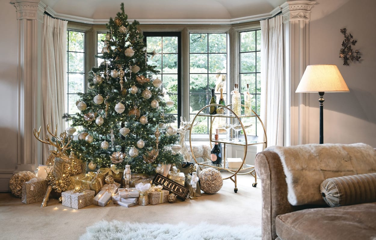 Coach House Christmas from Baubles to full size stags 