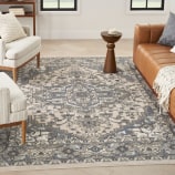 QUA05 IVORY BLUE