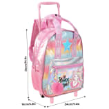 Hartom Shine Bright Unicorn Backpack Trolley