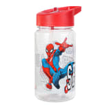 Spider-Man 450ml Bottle with Straw