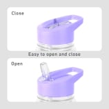 Stitch 450ml Bottle with Straw