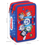 Thomas 3 Zip Filled Pencil Case
