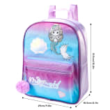 Playtoy Glitter PVC front pocket backpack