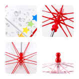 Hartom 'Rainbow Star' Dome Umbrella